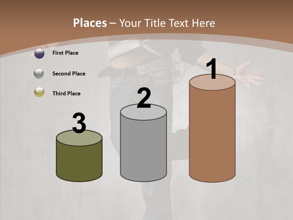 Night Person Guy PowerPoint Template