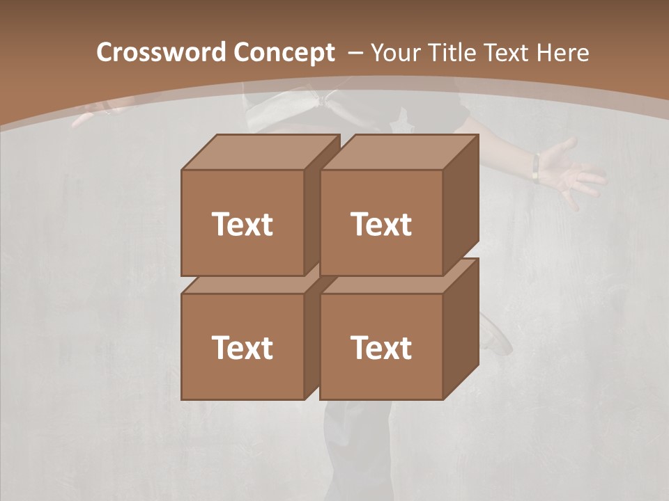 Night Person Guy PowerPoint Template