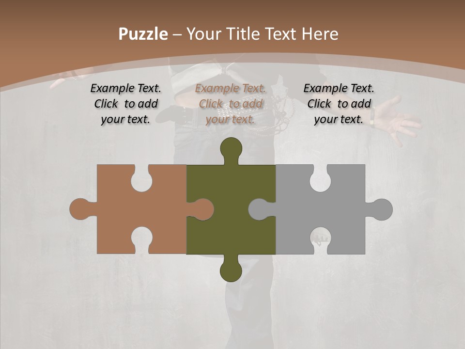 Night Person Guy PowerPoint Template