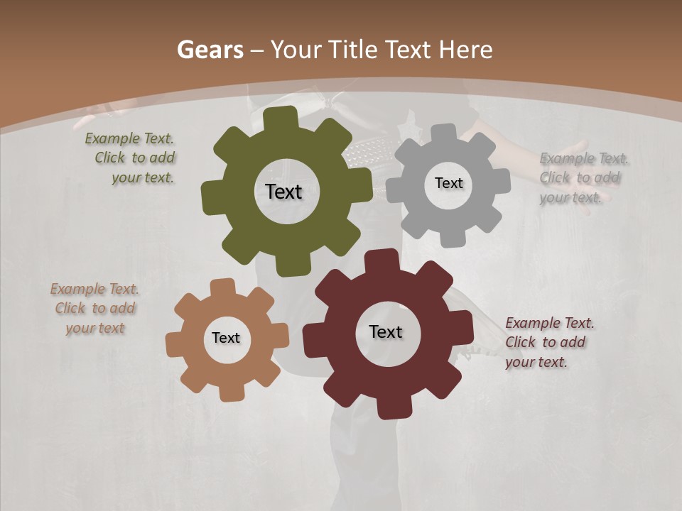 Night Person Guy PowerPoint Template