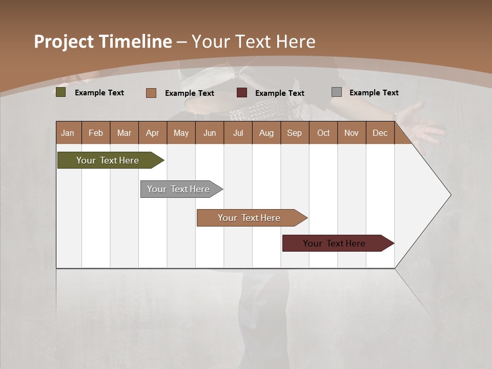 Night Person Guy PowerPoint Template