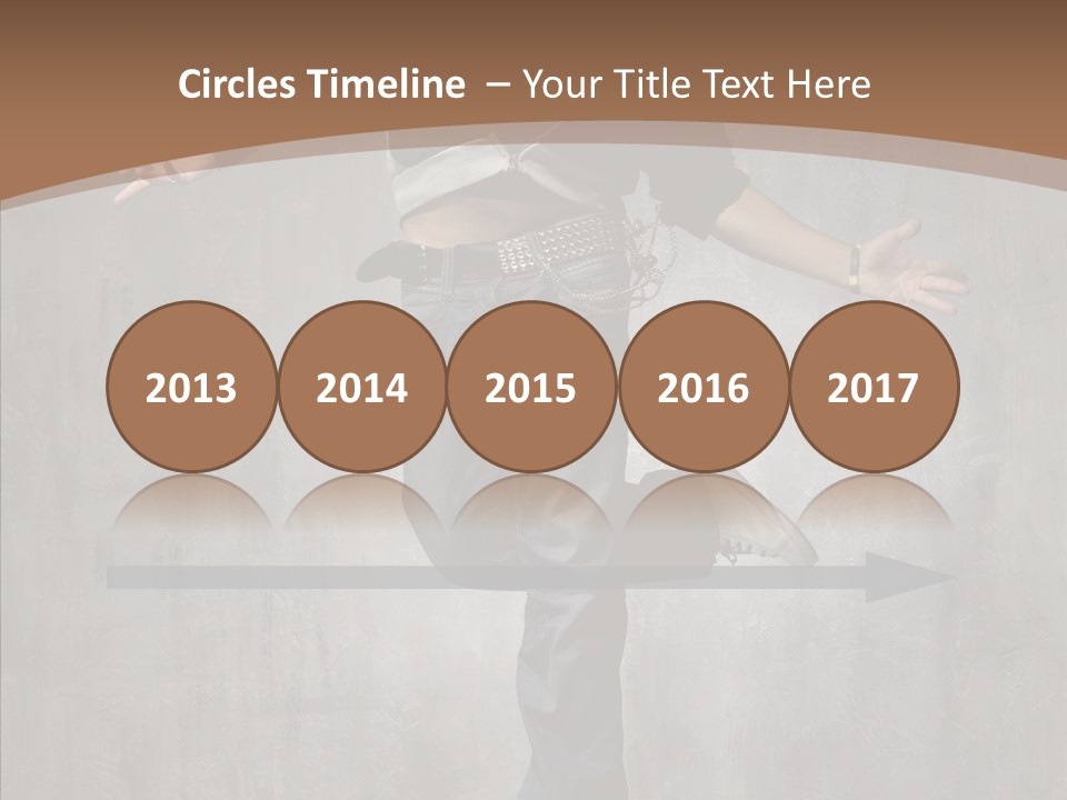 Night Person Guy PowerPoint Template