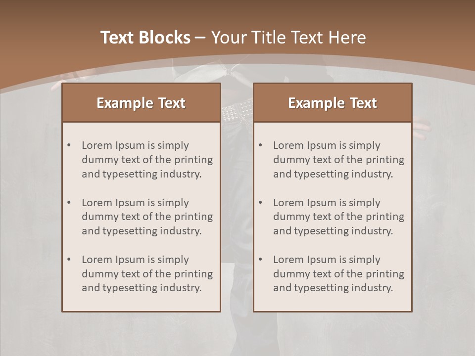 Night Person Guy PowerPoint Template