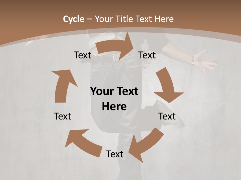 Night Person Guy PowerPoint Template