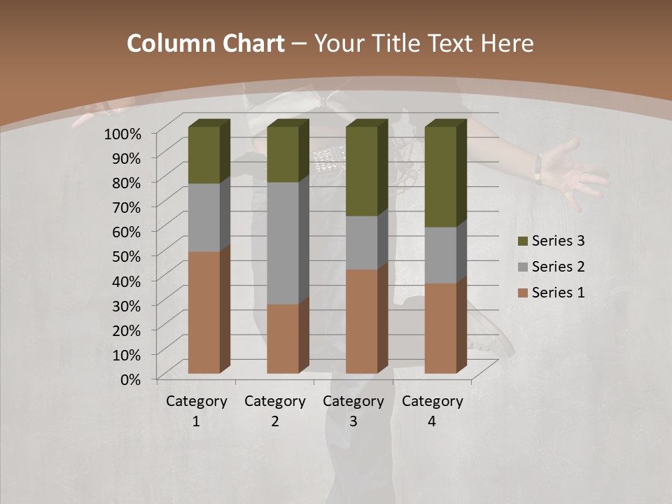 Night Person Guy PowerPoint Template