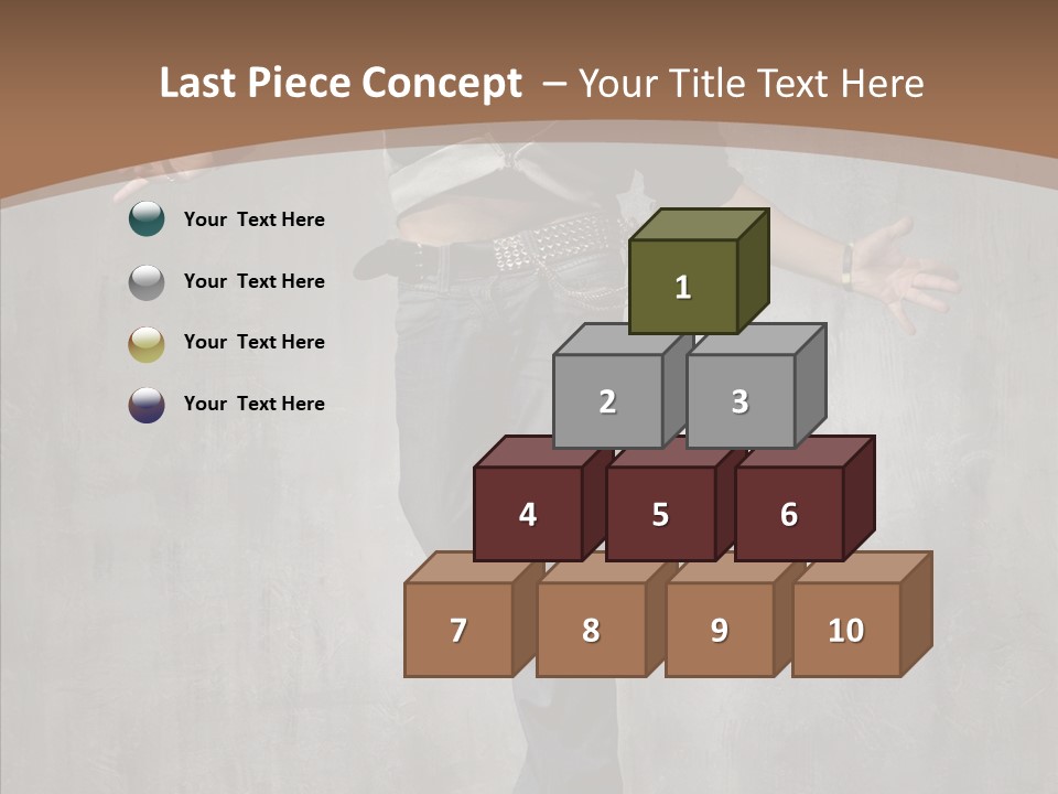 Night Person Guy PowerPoint Template