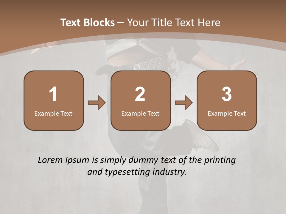 Night Person Guy PowerPoint Template