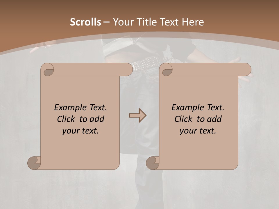 Night Person Guy PowerPoint Template