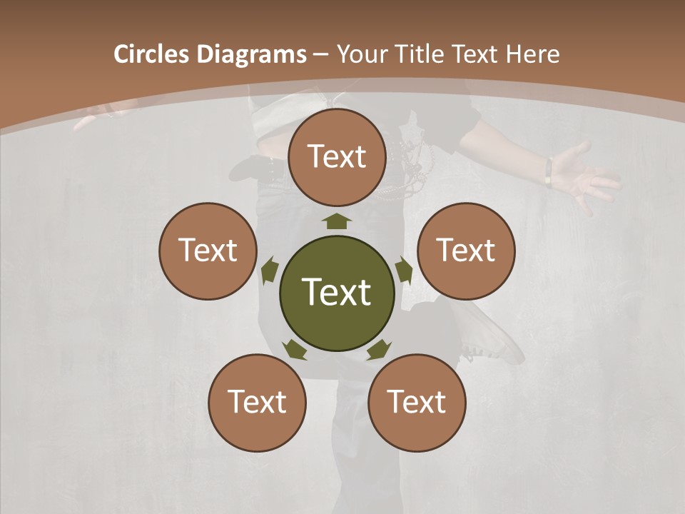 Night Person Guy PowerPoint Template