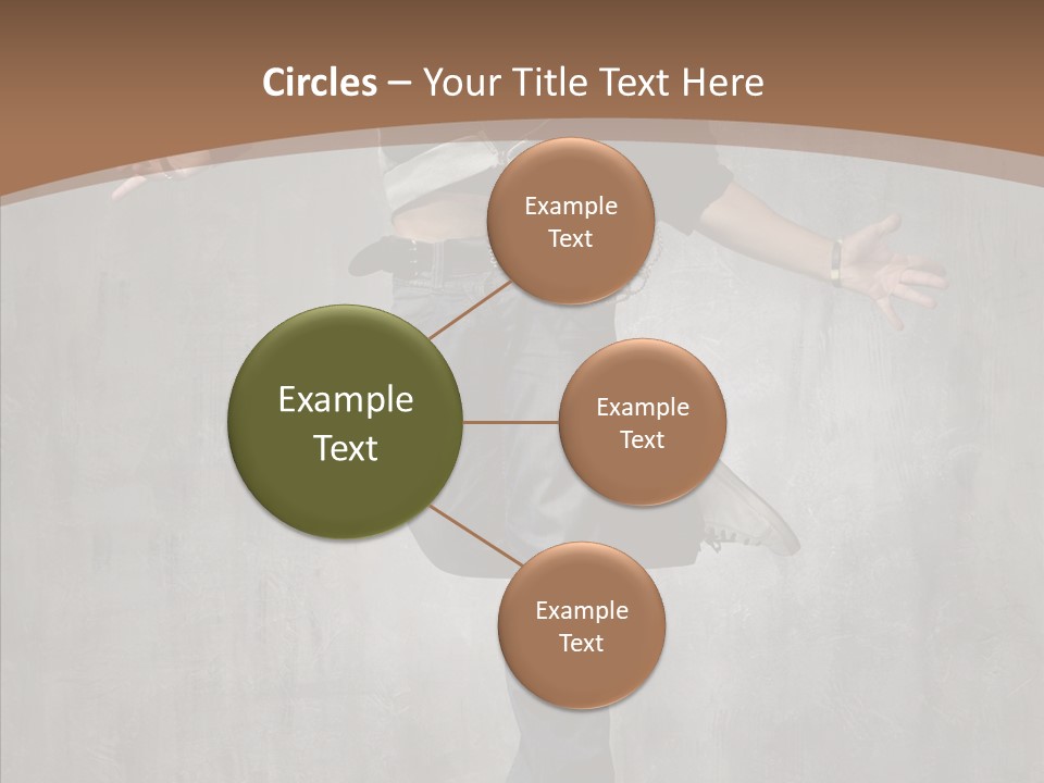 Night Person Guy PowerPoint Template