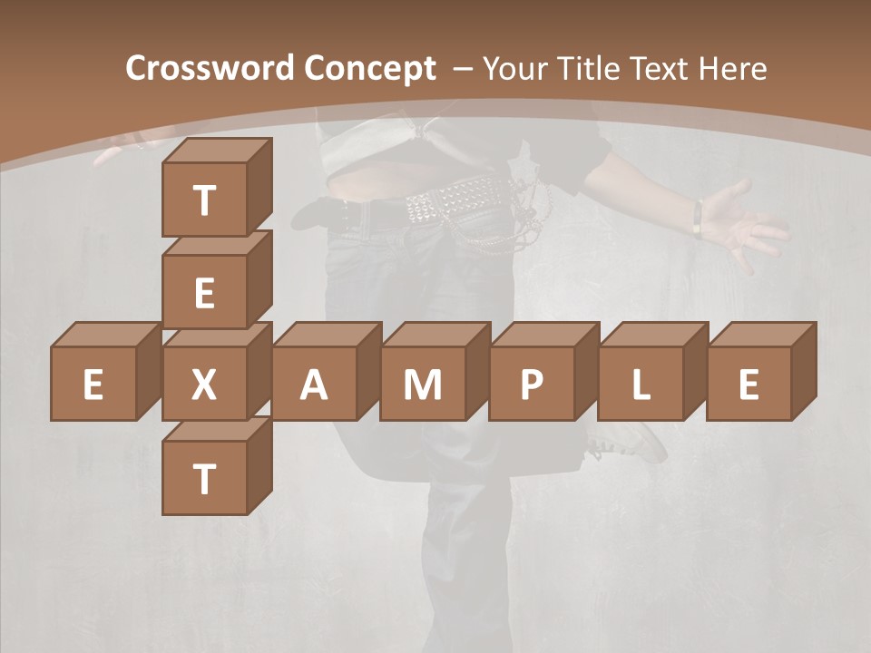 Night Person Guy PowerPoint Template