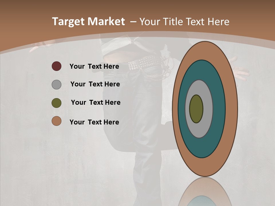 Night Person Guy PowerPoint Template