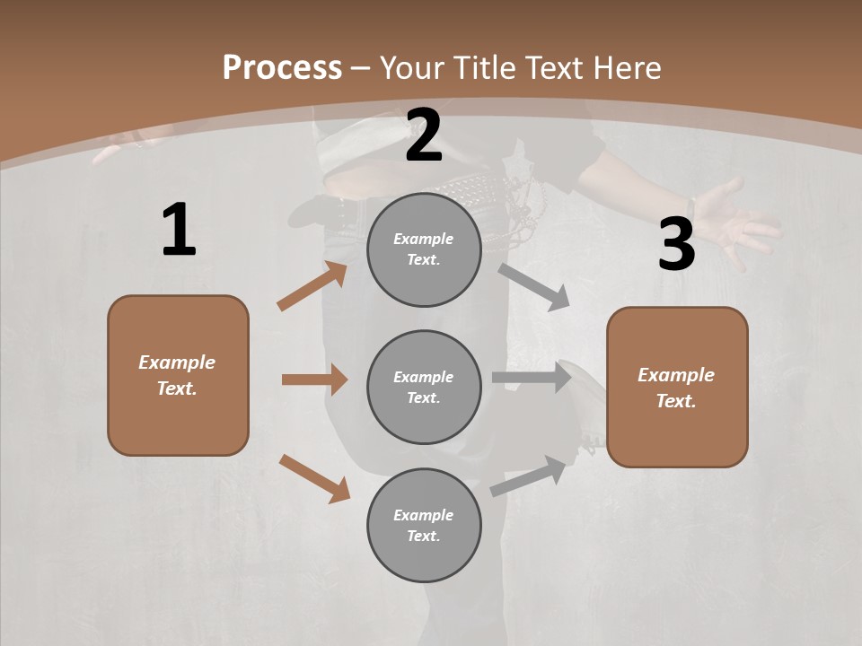 Night Person Guy PowerPoint Template