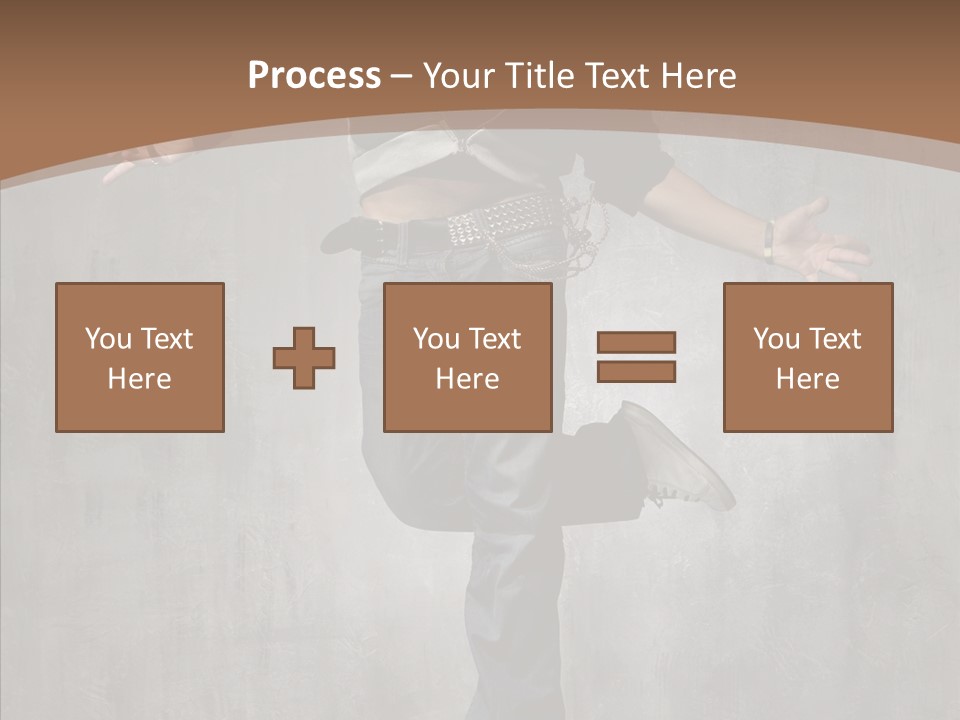 Night Person Guy PowerPoint Template