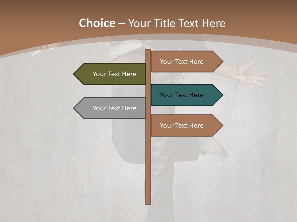 Night Person Guy PowerPoint Template