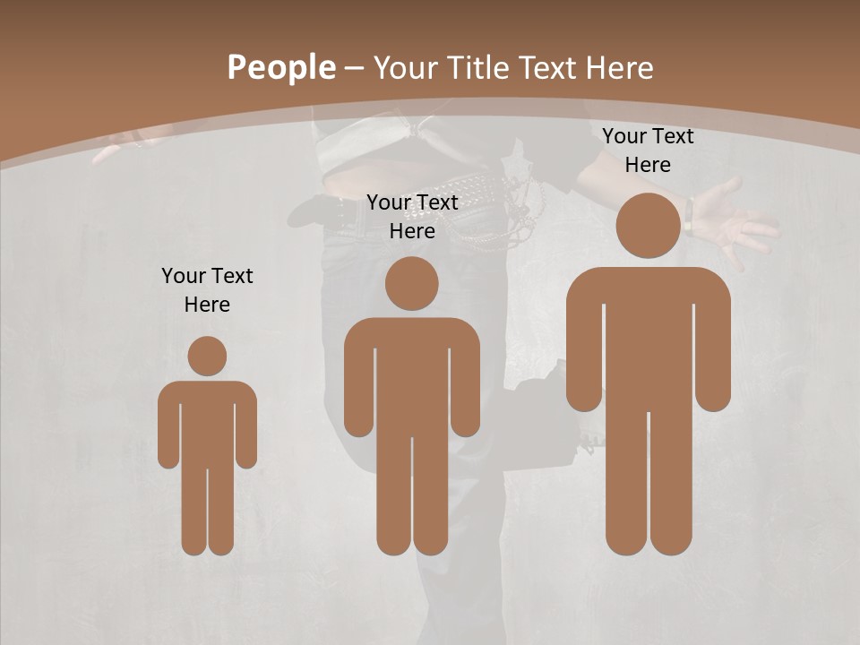 Night Person Guy PowerPoint Template