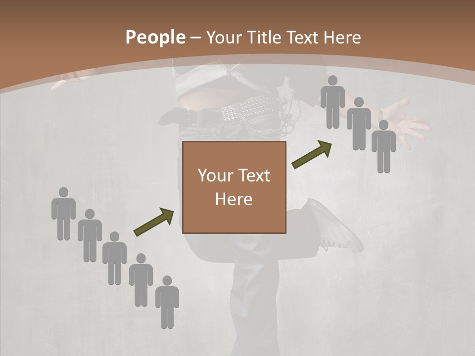 Night Person Guy PowerPoint Template