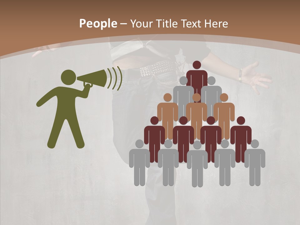 Night Person Guy PowerPoint Template