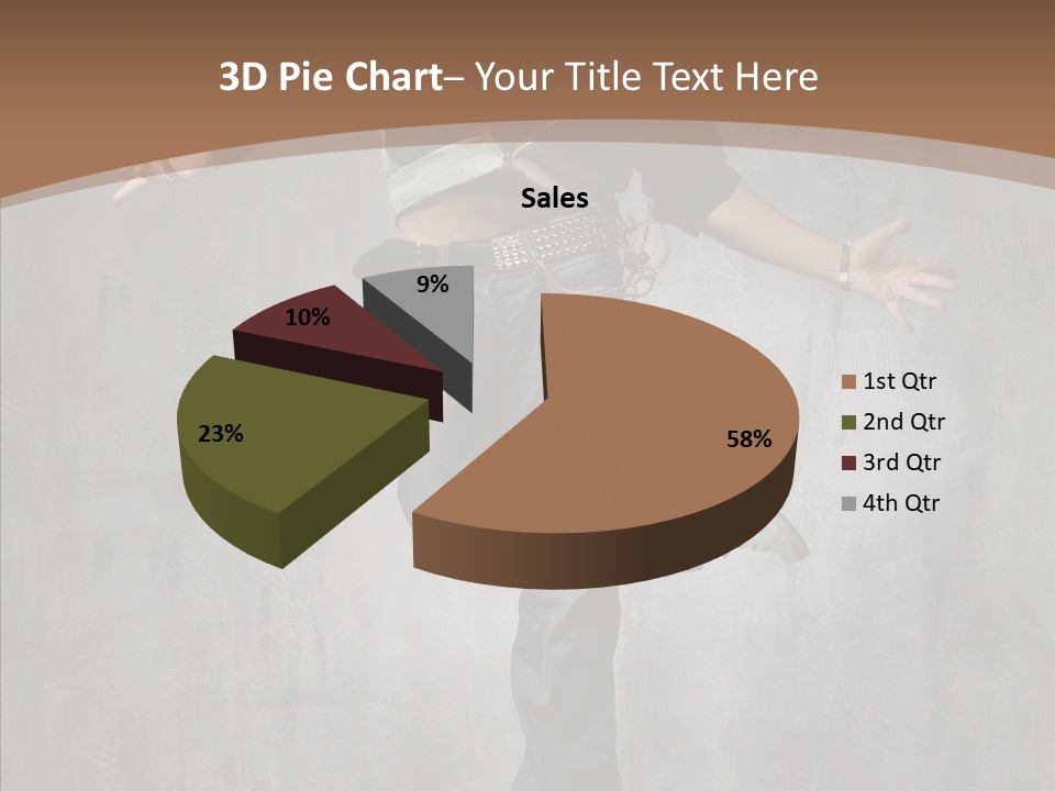 Night Person Guy PowerPoint Template