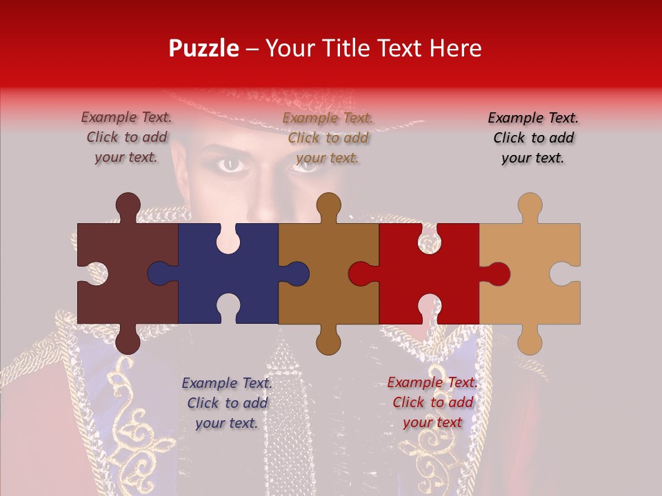 Circus Fashion Person PowerPoint Template