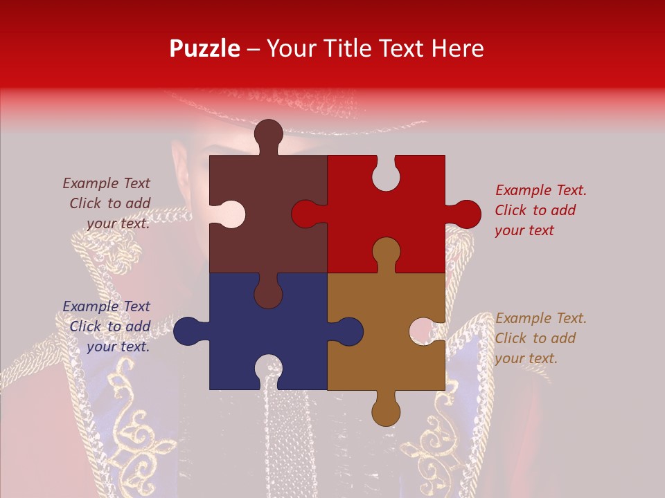 Circus Fashion Person PowerPoint Template