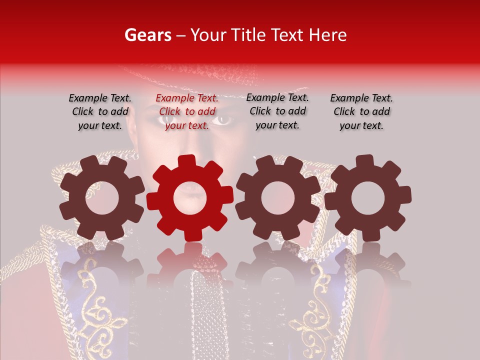 Circus Fashion Person PowerPoint Template