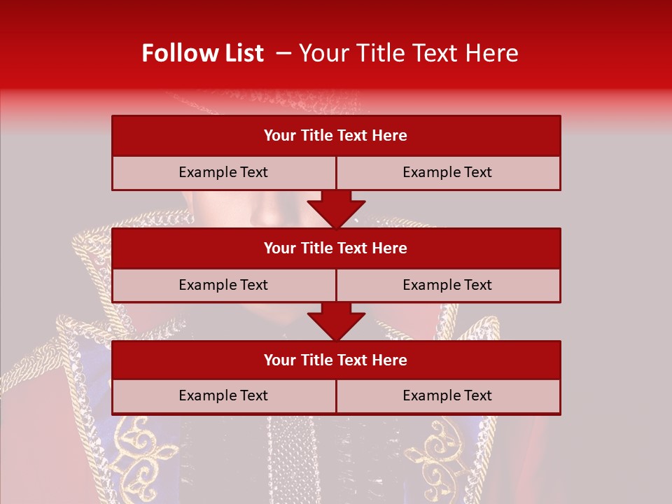 Circus Fashion Person PowerPoint Template