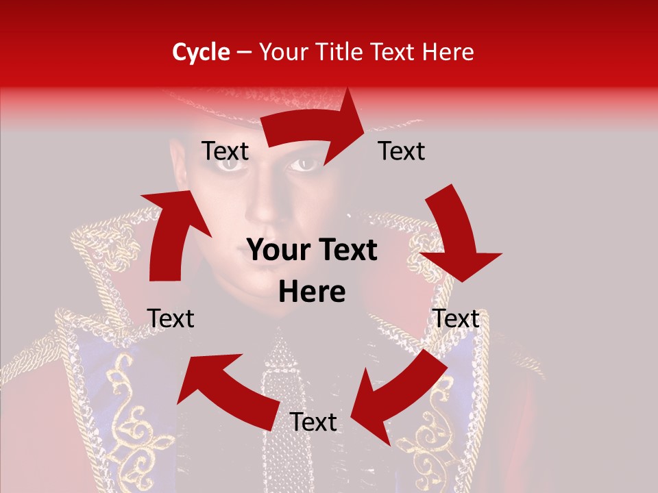 Circus Fashion Person PowerPoint Template