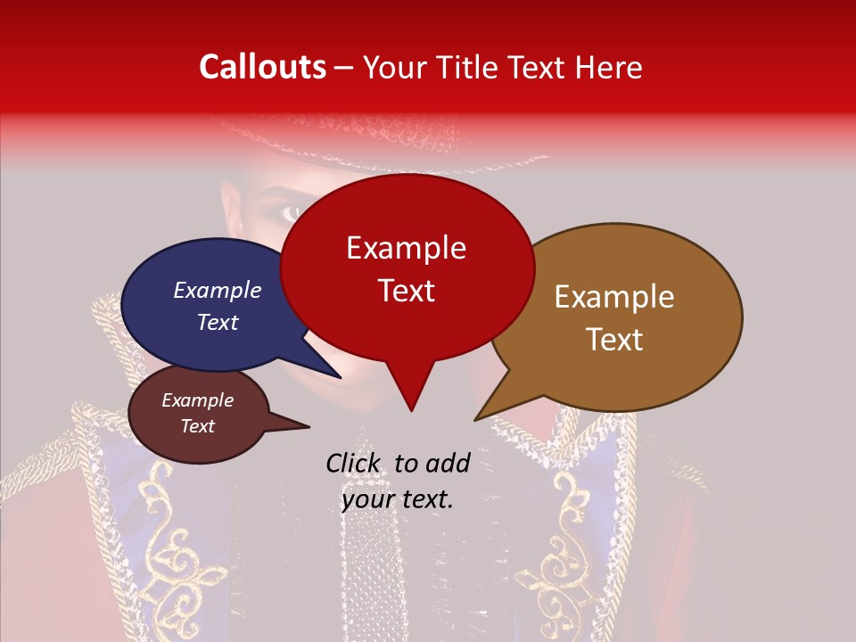 Circus Fashion Person PowerPoint Template