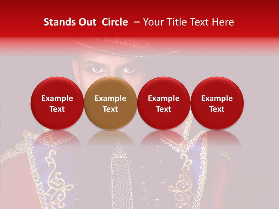 Circus Fashion Person PowerPoint Template
