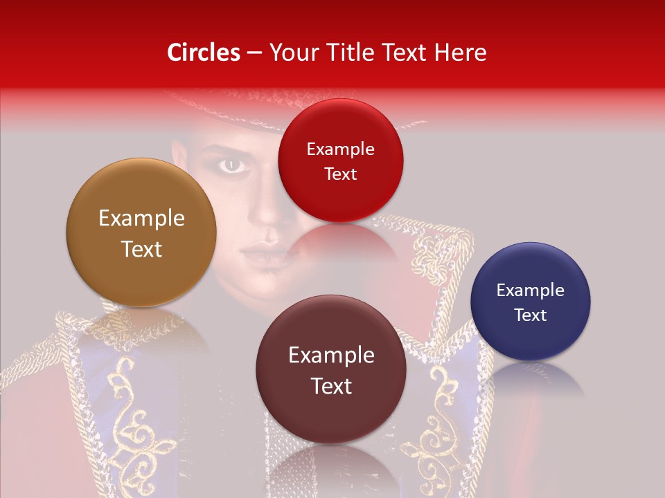 Circus Fashion Person PowerPoint Template