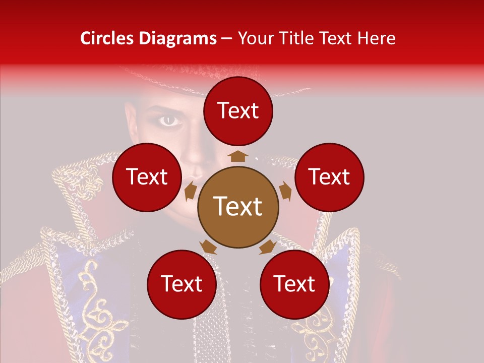 Circus Fashion Person PowerPoint Template