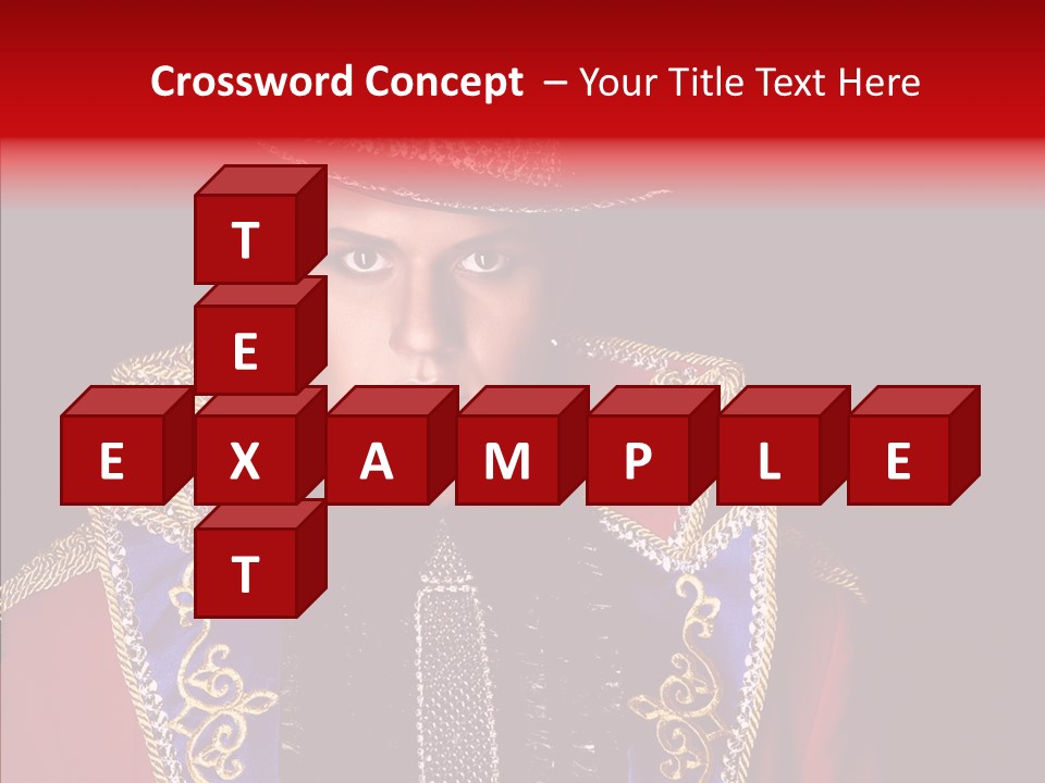 Circus Fashion Person PowerPoint Template