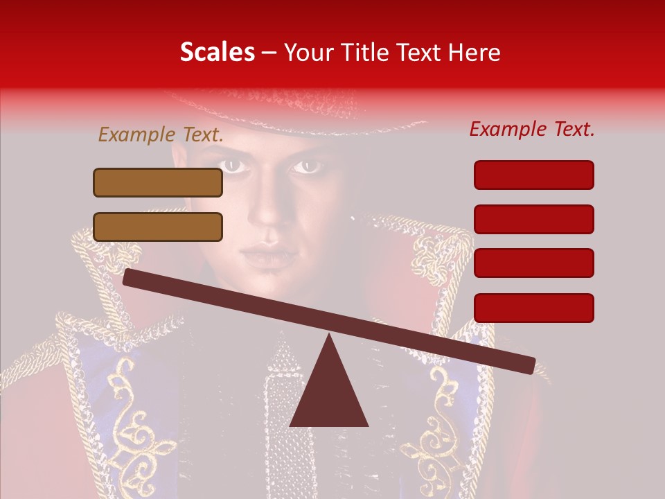 Circus Fashion Person PowerPoint Template