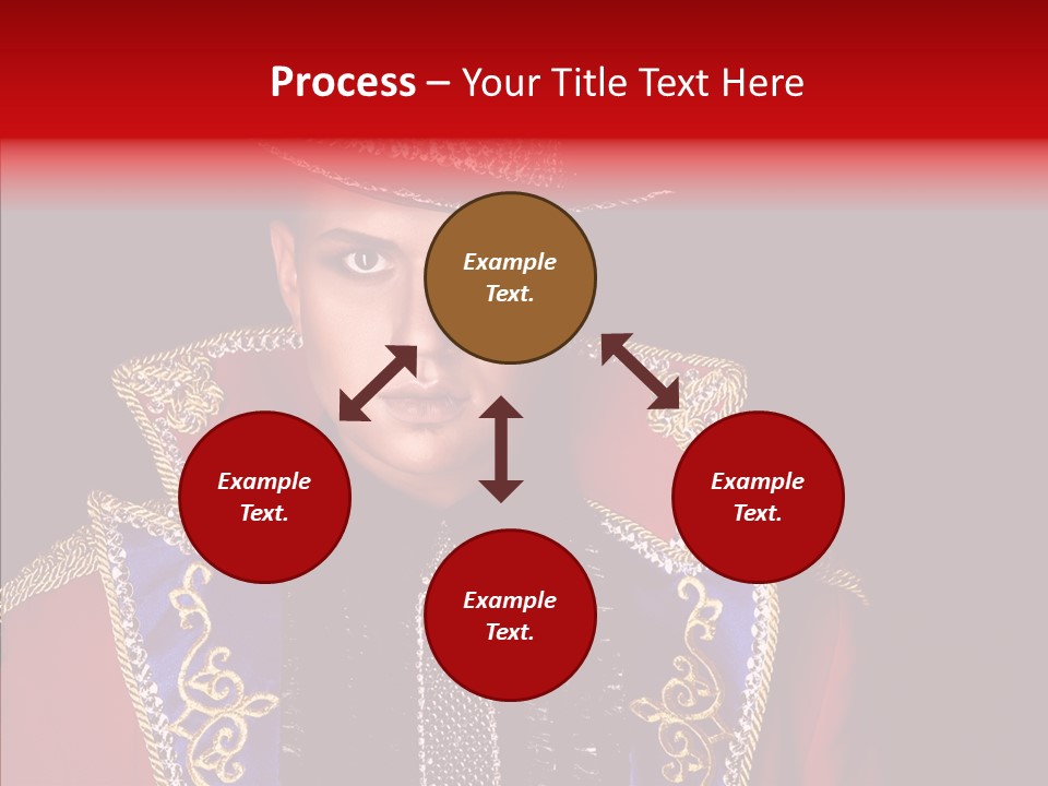 Circus Fashion Person PowerPoint Template