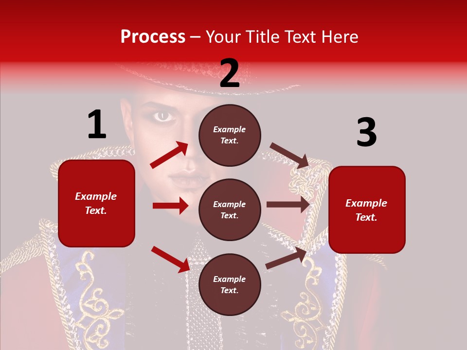 Circus Fashion Person PowerPoint Template