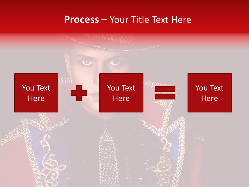 Circus Fashion Person PowerPoint Template