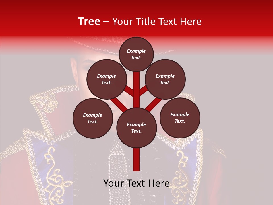 Circus Fashion Person PowerPoint Template