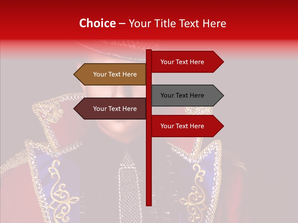 Circus Fashion Person PowerPoint Template