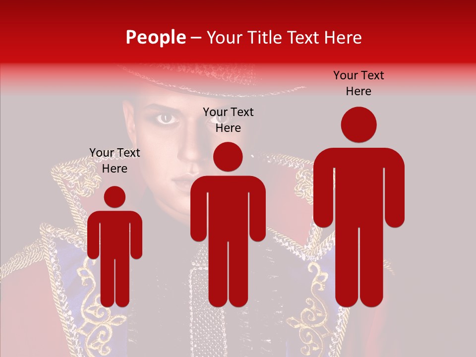 Circus Fashion Person PowerPoint Template