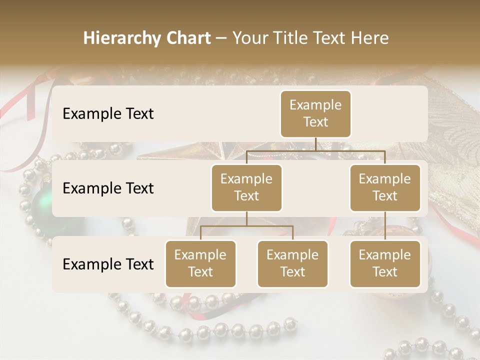 Winter Green Wreath PowerPoint Template