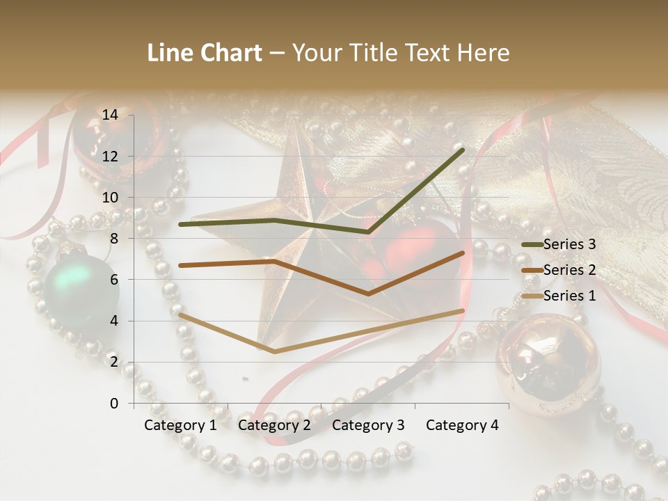 Winter Green Wreath PowerPoint Template