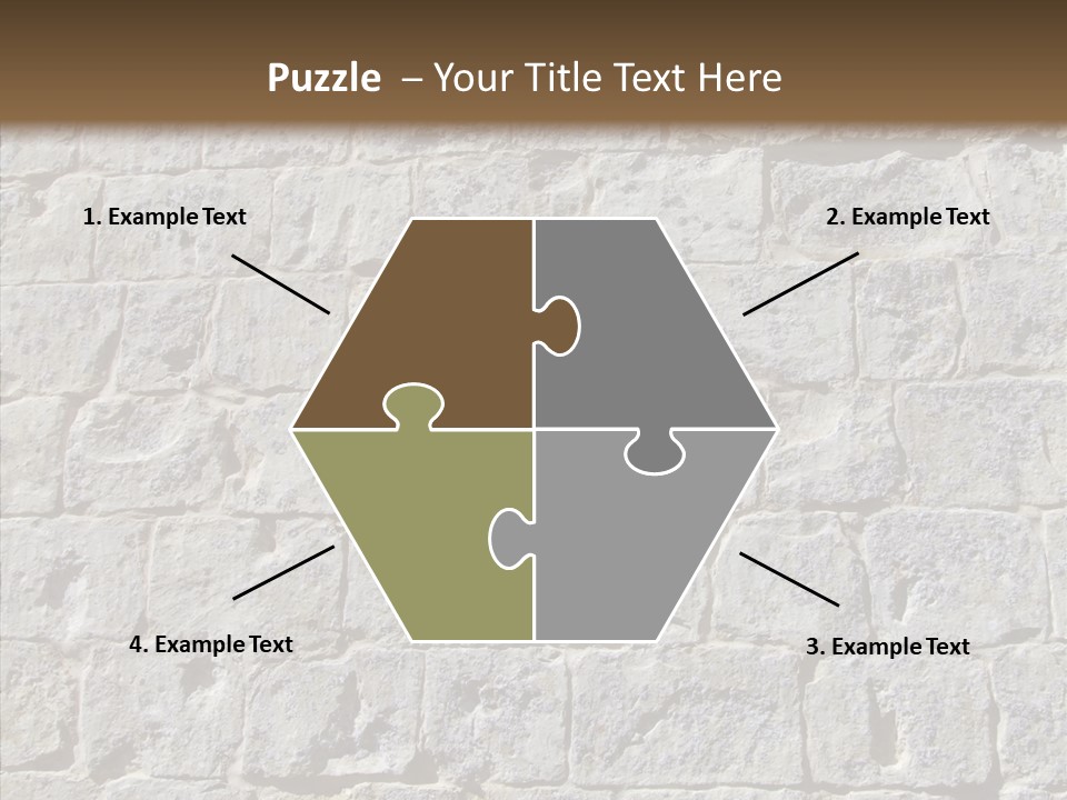 Limestone Masonry Stone PowerPoint Template