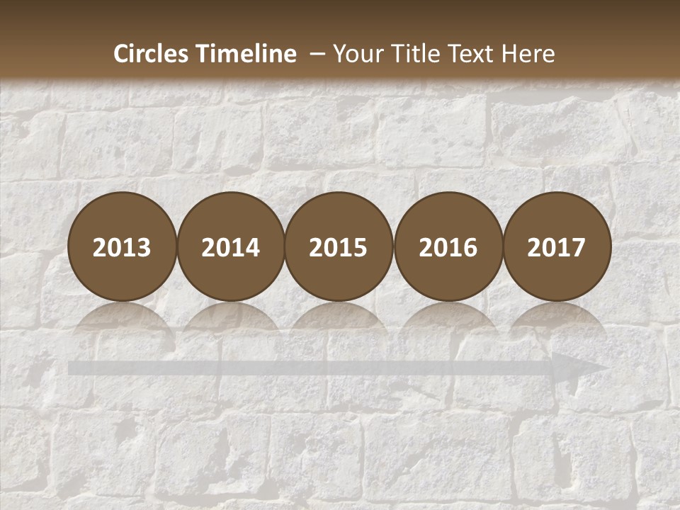 Limestone Masonry Stone PowerPoint Template