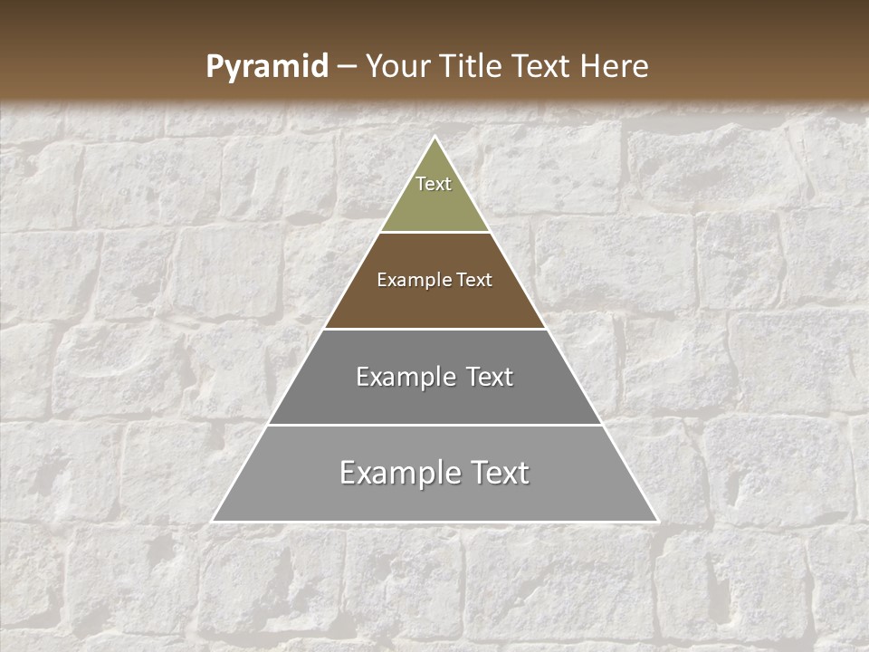 Limestone Masonry Stone PowerPoint Template