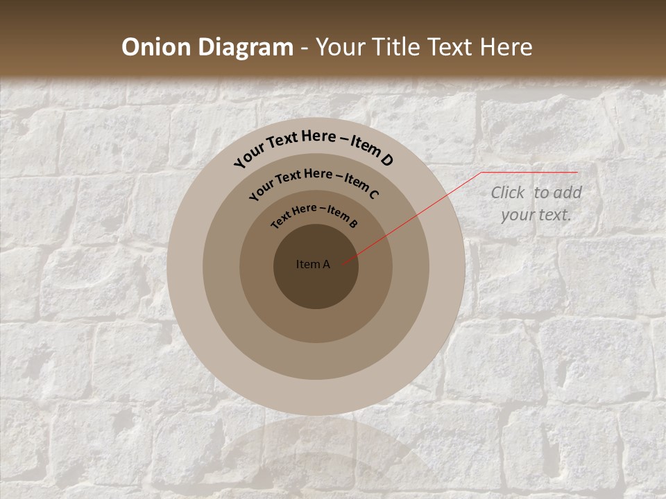 Limestone Masonry Stone PowerPoint Template