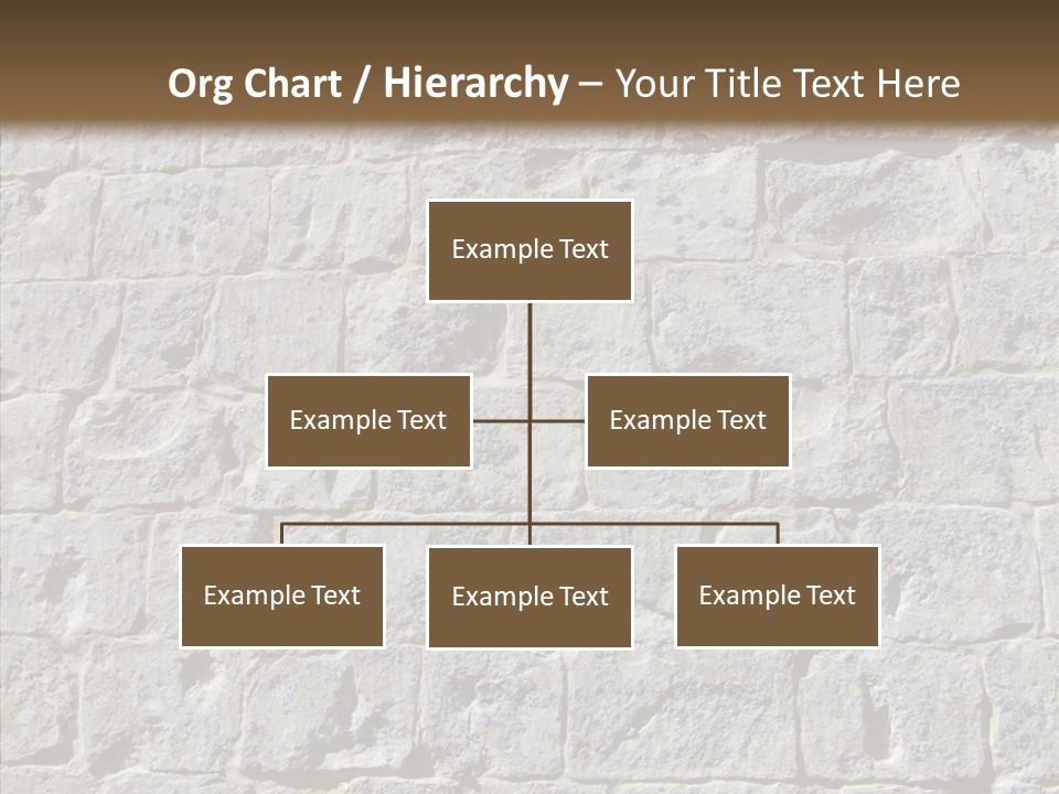 Limestone Masonry Stone PowerPoint Template