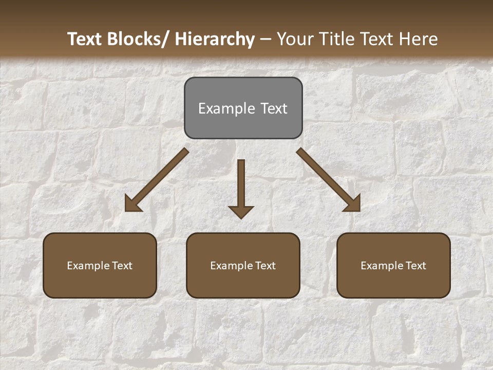 Limestone Masonry Stone PowerPoint Template