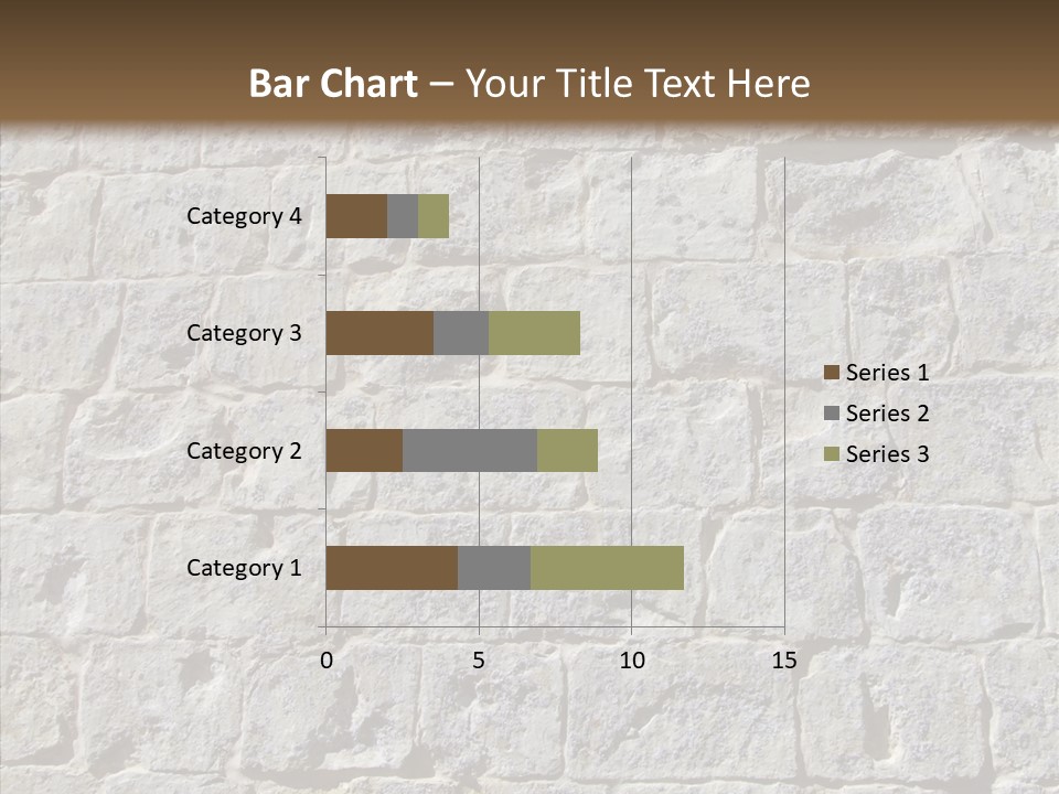 Limestone Masonry Stone PowerPoint Template