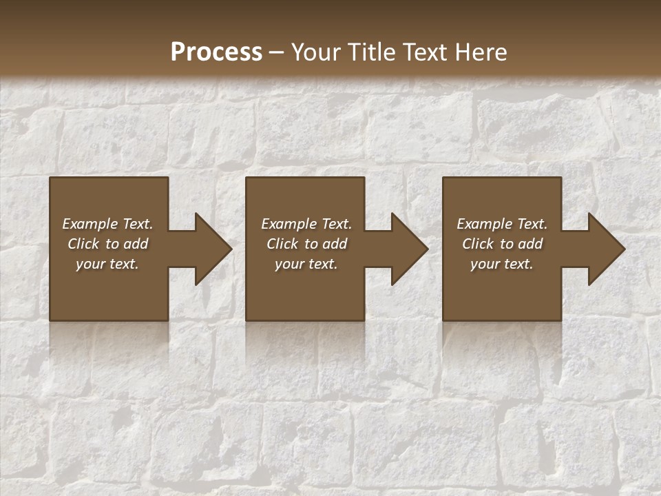 Limestone Masonry Stone PowerPoint Template
